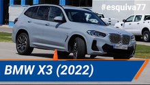 BMW X3 (2022) - Maniobra de esquiva #esquiva77 (moose test) y #eslalon77 | km77.com