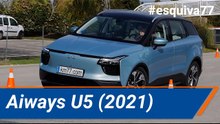 Aiways U5 (2021) - Maniobra de esquiva #esquiva77 (moose test) y #eslalon77 | km77.com