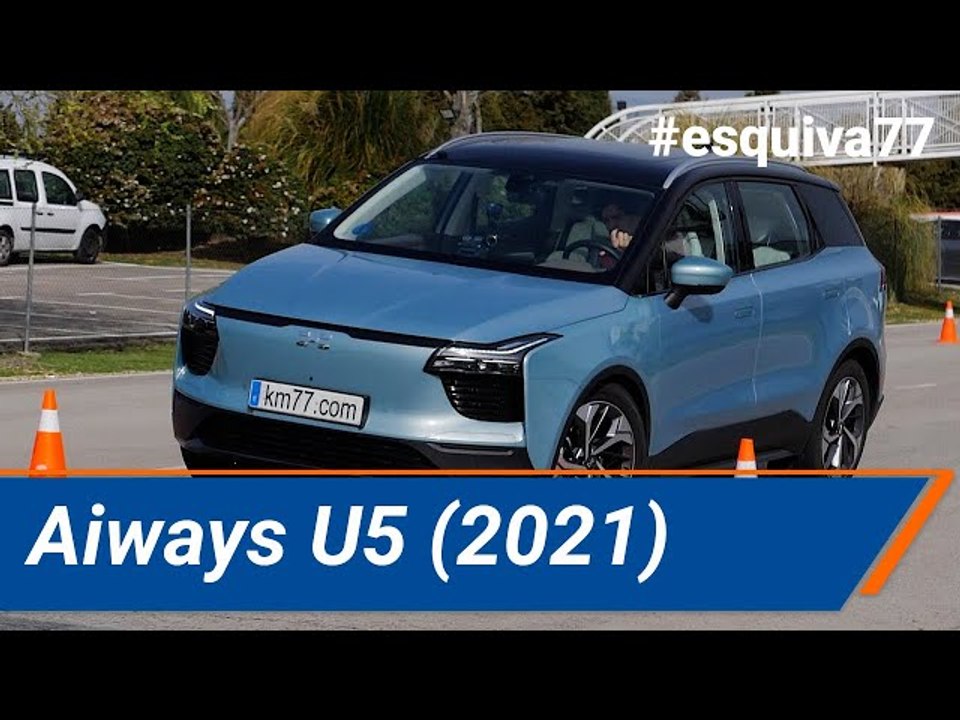 Aiways U5 (2021) - Maniobra de esquiva #esquiva77 (moose test) y #eslalon77 | km77.com
