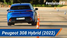 Slalon Peugeot 308 Hybrid (2022) - #eslalon77 (#slalom77) | km77.com