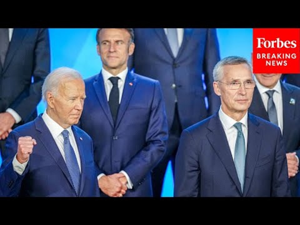 JUST IN: President Joe Biden Welcomes Leaders To The NATO Summit In Washington, DC