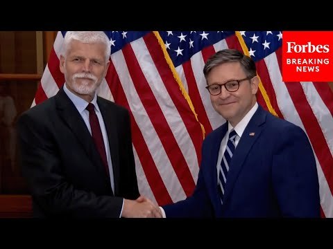 Speaker Mike Johnson Meets With President Petr Pavel Of The Czech Republic