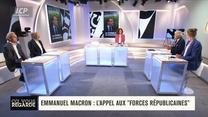 Ça vous regarde - Emmanuel Macron : l'appel aux « forces républicaines »
