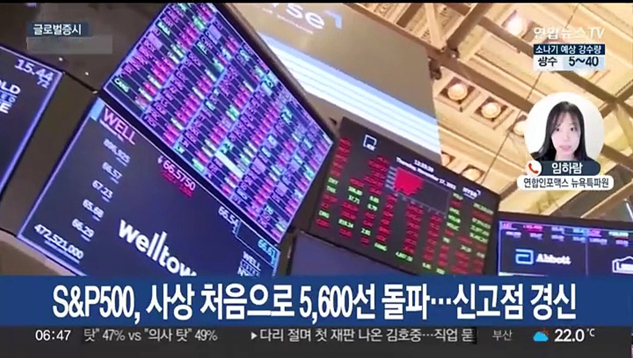 [글로벌증시] 뉴욕증시 3대 지수 일제히 1%대 상승 마감