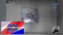 Plastic bag na may halos 1 kilo ng umano'y shabu, nakita sa dagat | Unang Balita