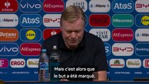 Pays-Bas - Koeman déçu du résultat : “C’est difficile à accepter”