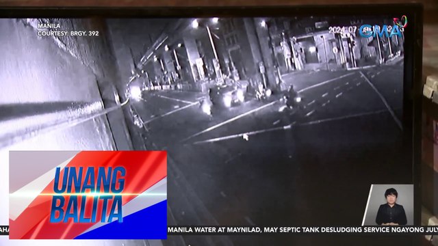 Magkaangkas sa motorsiklo, patay matapos bumangga sa concrete sidewalk at sumalpok sa pader ng gusali | Unang Balita