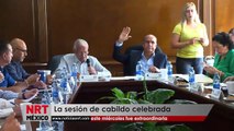 La sesión de cabildo celebrada este miércoles fue extraordinaria _  NRT noticias