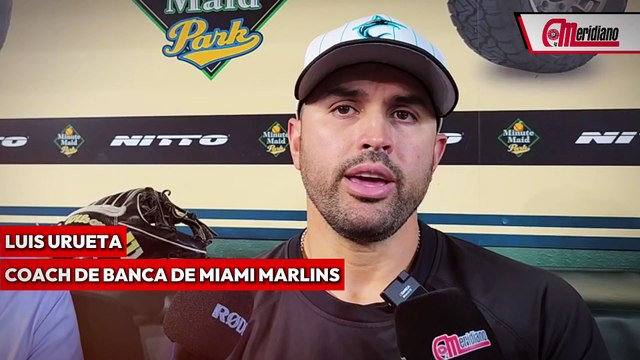 MLB: Luis Urueta: coach de Banca de Miami Marlins