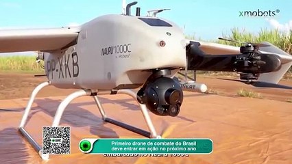 Primeiro drone de combate do Brasil deve entrar em ação no próximo ano
