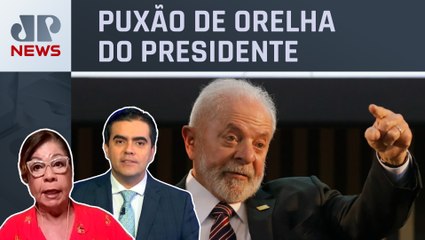 Lula diz que ministros não têm participado de reuniões; Dora Kramer e Cristiano Vilela avaliam