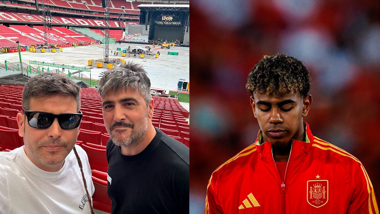 Lamine Yamal es ovacionado por el grupo Estopa tras su gran papel en el España contra Francia de la Euro 2024