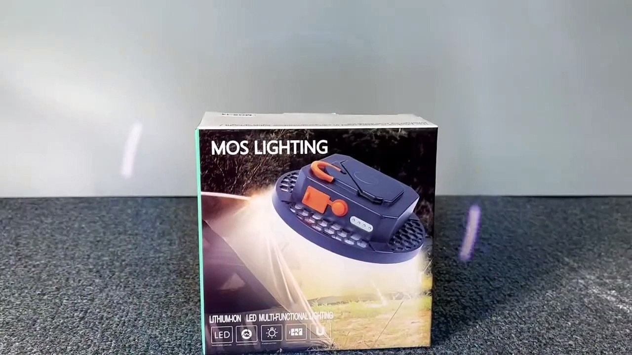 Roadside stall lamp high battery life portable rechargeable tent lamp night market chandelier emergency lamp outdoor camping