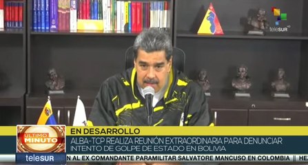 El Presidente de Venezuela destacó el triunfo del pueblo boliviano contra el golpe de Estado