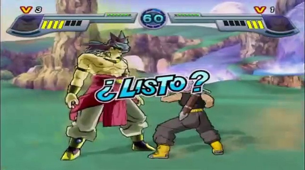Dragon Ball Z_ Infinite World PS2 - Broly vs Trunks - RJ ANDA #dragonballgameplay