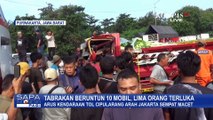 Kecelakaan Beruntun 10 Kendaraan di Tol Cipularang, Diduga Bus Alami Rem Blong