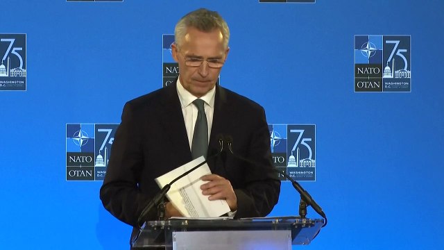 La OTAN refuerza su apoyo a Ucrania con aviones F-16 y 40.000 millones de euros