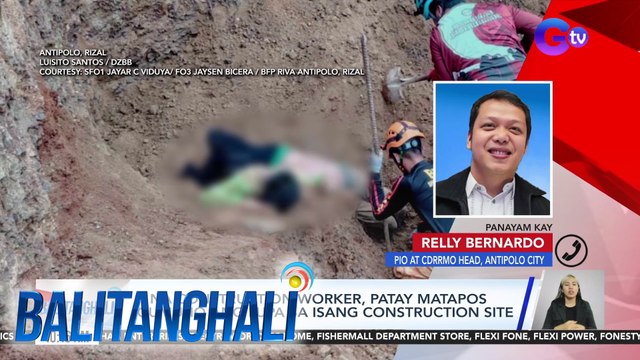 Panayam kay Relly Bernardo ng CDRRMO | Balitanghali