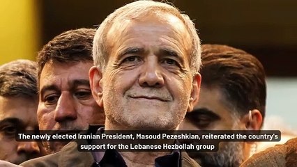 Iran's Elected President Affirms He Remains Supporting Hezbollah