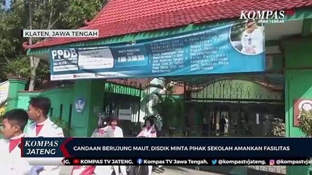 Candaan Berujung Maut, Disdik Klaten Minta Pihak Sekolah Amankan Fasilitas