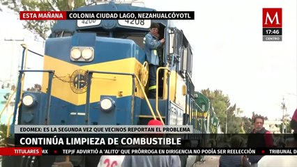 Residentes de Nezahualcóyotl demandan la limpieza de hidrocarburos en la zona