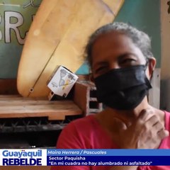Maira Herrera/Pascuales relata para Guayaquil Rebelde