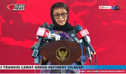 Ketpres Menlu Retno Marsudi Terkait Kunjungan Grand Syekh Al Azhar di Istana Merdeka