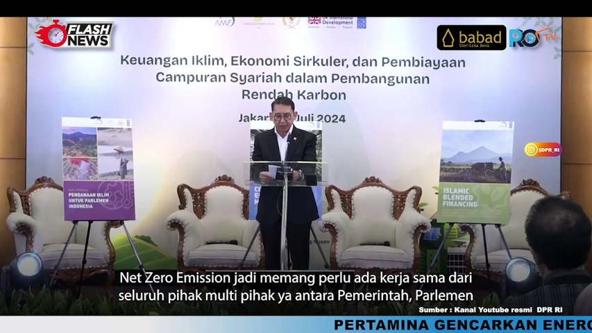 DPR Komitmen Bangun Political Will untuk Mewujudkan Net Zero Emissions 2060