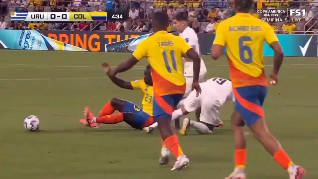Uruguay vs Colombia 0 x 1 Copa America 2024 Semi Final Highlights COL VS URU Epic Goals