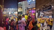 ¡Como en casa! Colombianos celebraron en Charlotte el paso a la Final de la Copa América