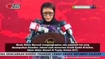 KETPRES MENLU RETNO MASRUDI Terkait Kunjungan Grand Syekh AL- Az Azhar di Istana Merdeka