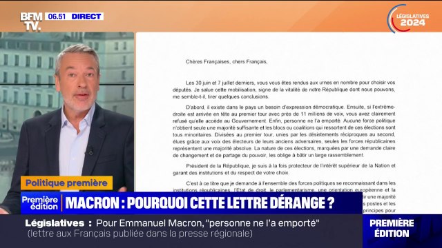ÉDITO - La lettre politiquement habile d'Emmanuel Macron mais qui présente des dangers