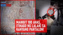 Mahigit 100 ahas, itinago ng lalaki sa kanyang pantalon! | GMA Integrated Newsfeed
