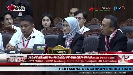 Tolak Uji Formil, Uji Materiil UU Cipta Kerja Dilanjutkan