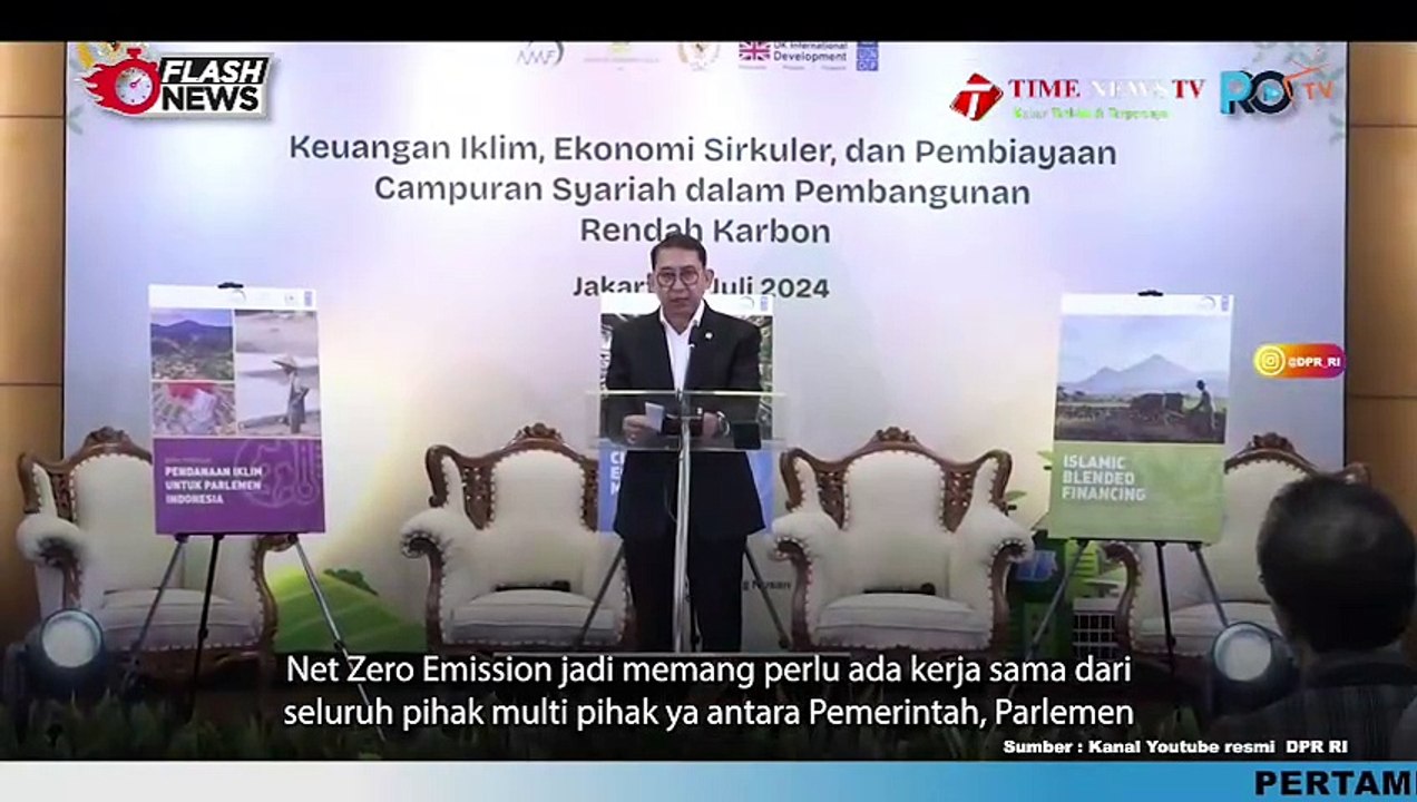 DPR KOMITMEN BANGUN POLITICAL WILL ADAPTASI PERUBAHAN IKLIM