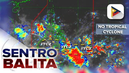 Download Video: ITCZ, nagpapaulan sa malaking bahagi ng bansa; localized thunderstorms, asahan pa rin sa Metro Manila at nalalabing bahagi ng bansa