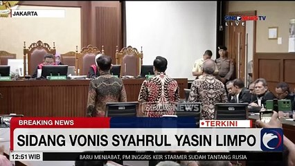 Descargar video: Breaking News! Majelis Hakim Vonis SYL 10 Tahun Penjara terkait Kasus Pemerasan dan Gratifikasi