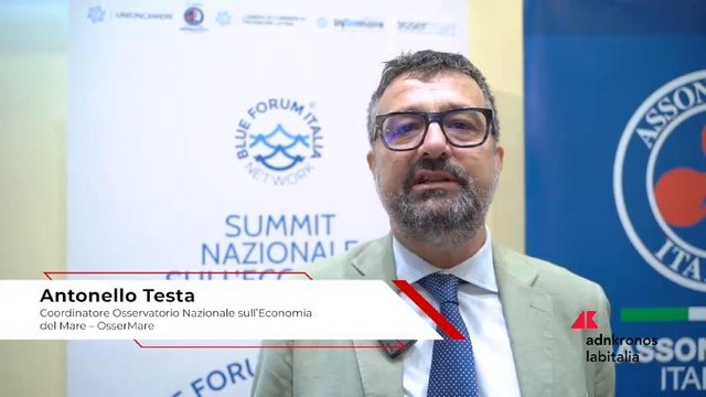 Testa: “L’economia del mare vale più di 178 miliardi di euro”