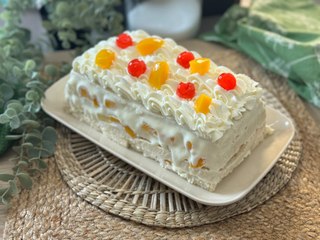 Tres leches con pan de molde