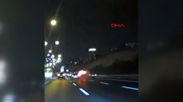 Makas atma kazası kamerada