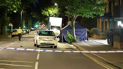 Road closed following collision in Hove