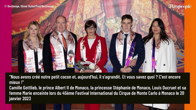 Je pense que je vais garder... Stéphanie de Monaco évoque le 2e enfant de son fils Louis, déjà papa de Victoire