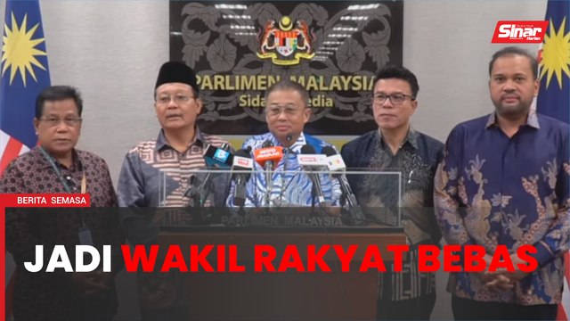 Enam bekas MP Bersatu jadi wakil rakyat Bebas