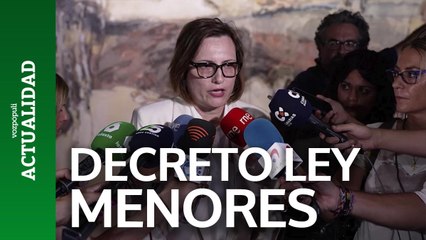 Canarias insiste en el Decreto Ley para la acogida de menores: "Necesitamos una respuesta ya"