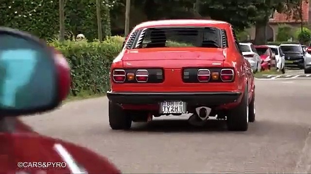 JDM Cars leaving Japan Classic Sunday 2024- RX-3, 240Z, Celica Supra, Laurel, Starion, Celeste ST..