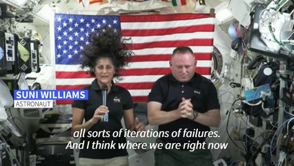 Astronauts stuck on ISS 'confident' Starliner will bring them home