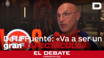 De la Fuente sobre la final de la Eurocopa: "Va a ser un grandísimo espectáculo, llegamos los dos en muy buen momento"