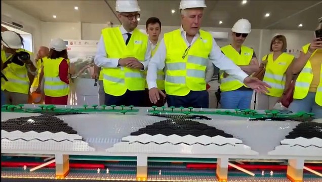 Tav Firenze, il sopralluogo del presidente della regione Toscana Eugenio Giani