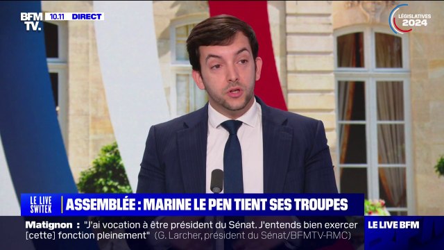 Jean-Philippe Tanguy (RN) considère que les partis membres du NFP sont des débris politiques
