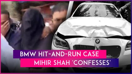 Mumbai BMW Hit-And-Run: Mihir Shah ‘Admits’ He Was At The Wheel, Sent To Police Custody Till July 16